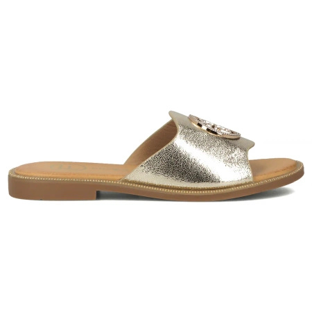 Filippo Women's Flip-Flops Gold