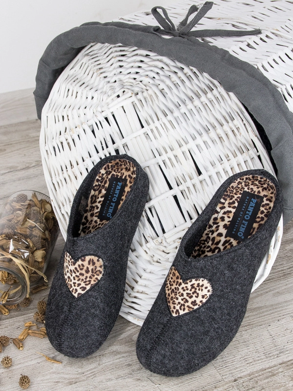 Panto Fino II267049 1830 Black/Brown Slides