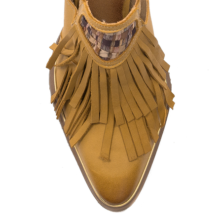 Maciejka 05807-07/00-5 Women's Yellow Shoes