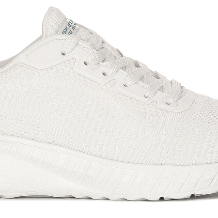 Skechers Bobs Sport Face Off Women's Sneakers Memory Foam White 117209-OFWT