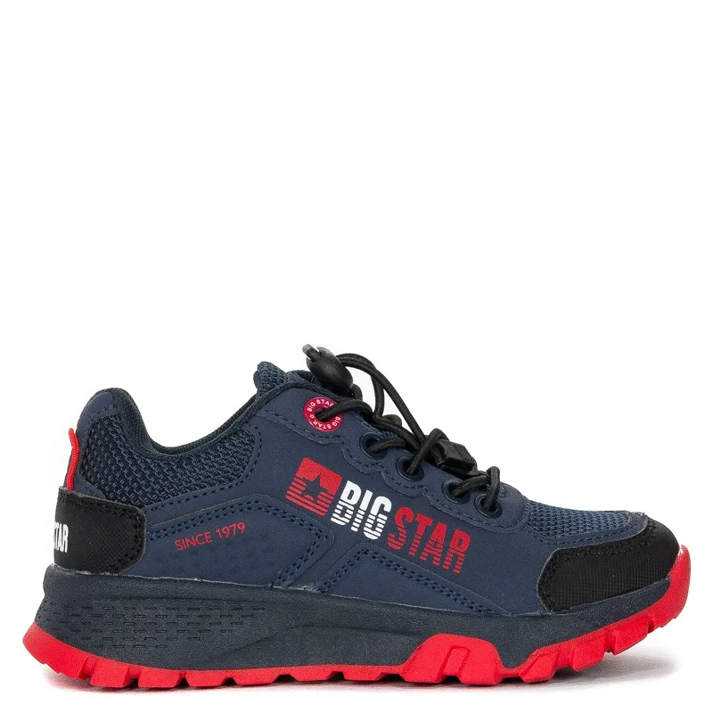 Sneakersy Big Star II374057 Navy Granatowe