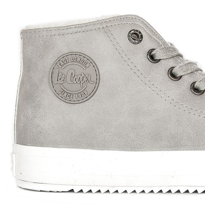 Trampki Lee Cooper LCJL-20-31-013 Popielate