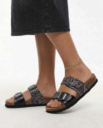 Dr. Brinkmann Women's Anatomical Slides Multicolor 70067-01