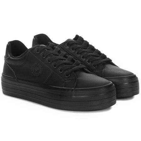 Big Star Black Women's Sneakers