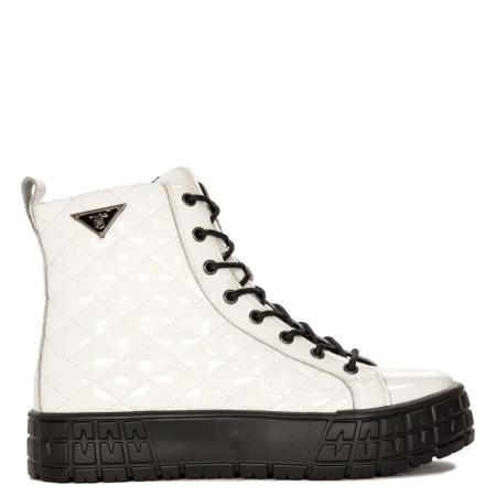 Filippo White Women's Lace-Up Boots DBT3944/22 WH