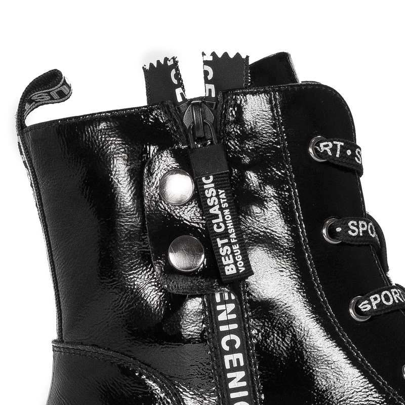 Boots Artiker, leather, insulated Black
