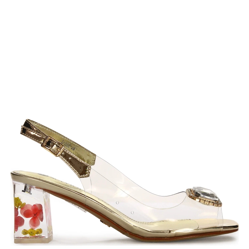 Sca'viola Women's Gold Sandals
