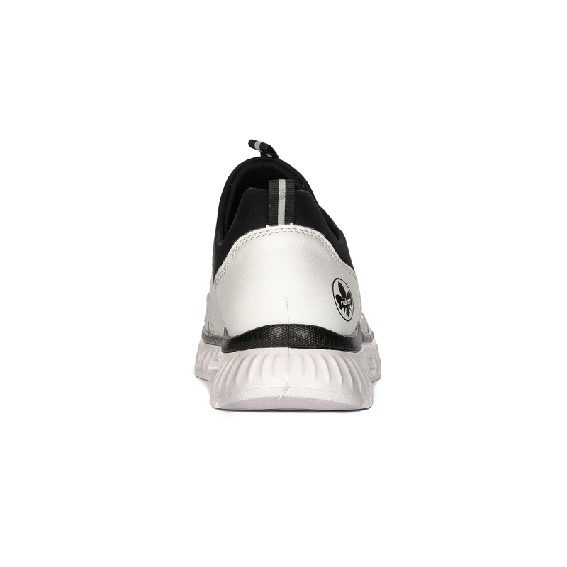 Rieker Sneakersy półbuty damskie White Combination białe