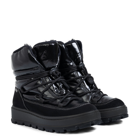 Primigi Insulated Girls Snow Boots With Elastic Laces Black 8879811