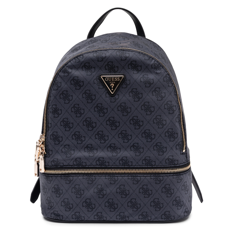 Guess Adrian Monogram City Backpack Black TWNB2168030-BLACK