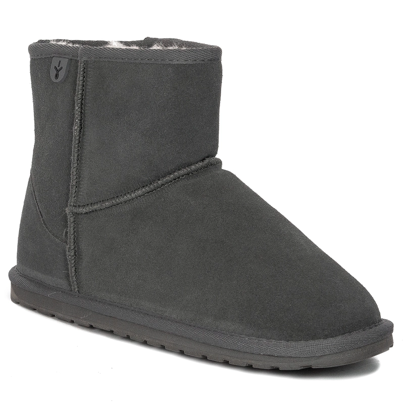 EMU Australia Wallaby Mini Teens T10103 Charcoal
