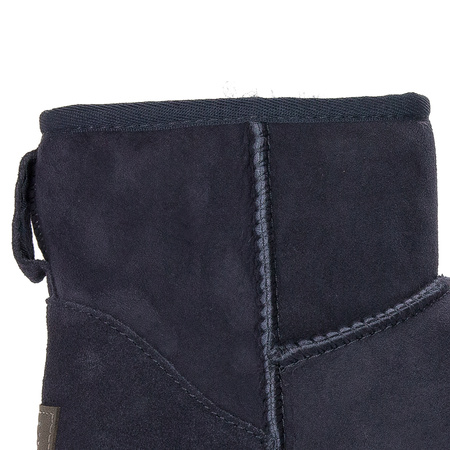 Botki UGG skórzane ocieplane W CLASSIC MINI II EVB