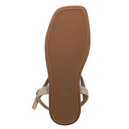 Alma En Pena Suede Vison Sandals