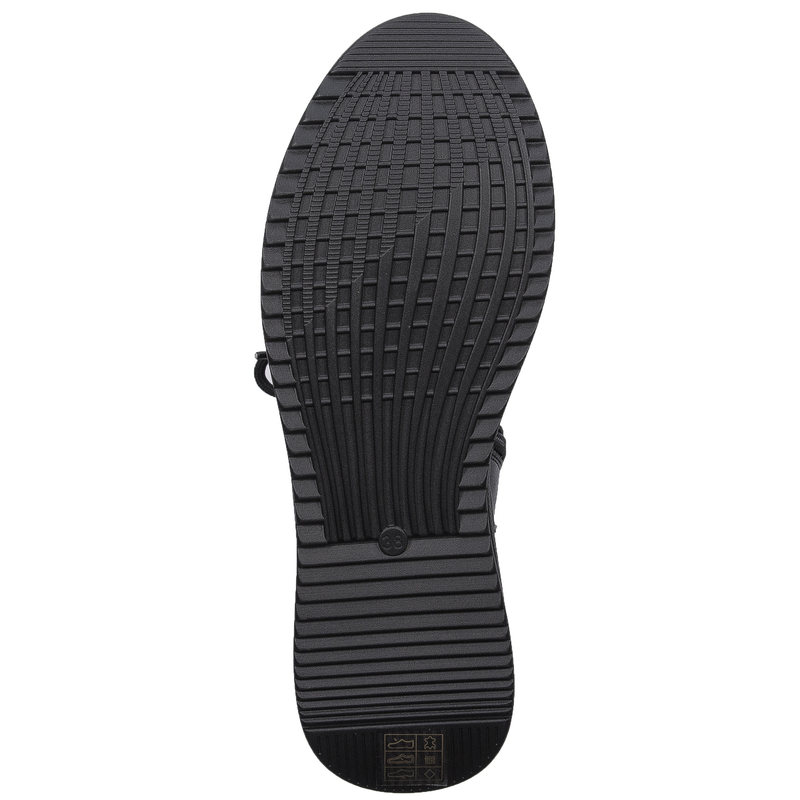 Artiker Women's leather Black warmed boots
