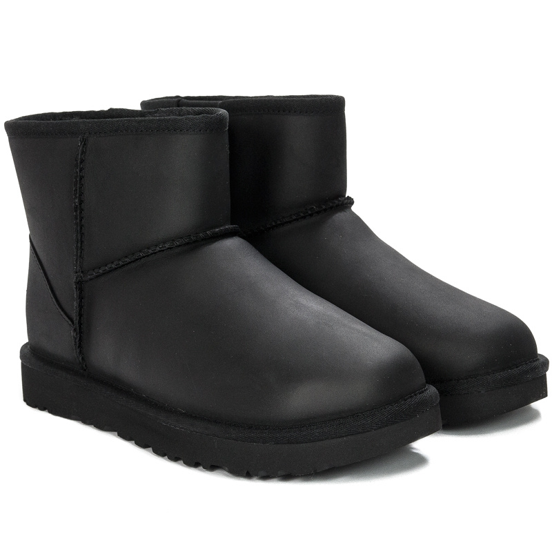 UGG W Classic Mini Leather Black 1016558 BLK