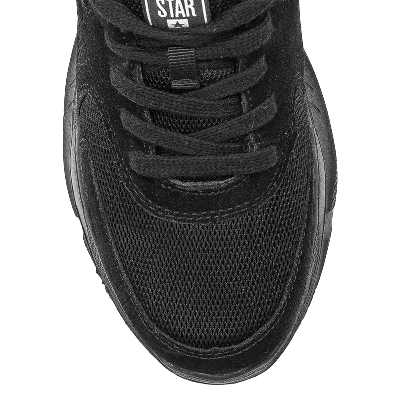 Big Star Sneakersy damskie Black Czarne