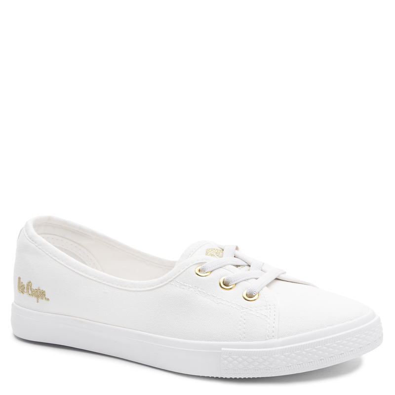 Lee Cooper Women's Chunky Platform Sneakers Beige White LCW-26-02-4043L