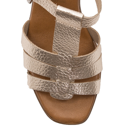 Maciejka Gold Women's Slides