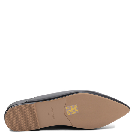 Bruno Premi Elegant Leather Mules Black BN1601XBPRNAPBLAC
