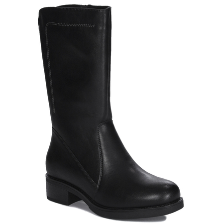 Sergio Leone Black Women's Warmed Boots