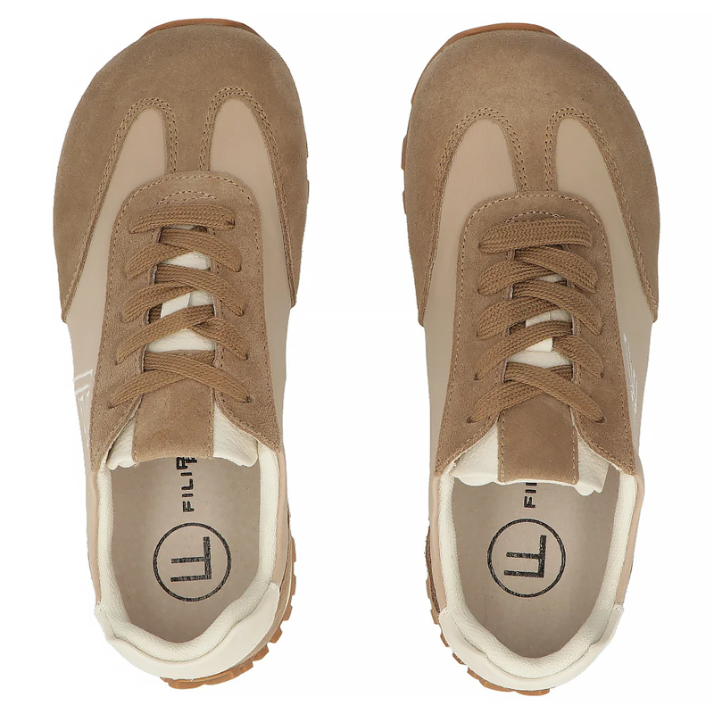 Filippo Leather Sneakers Beige DP7724-26-BE