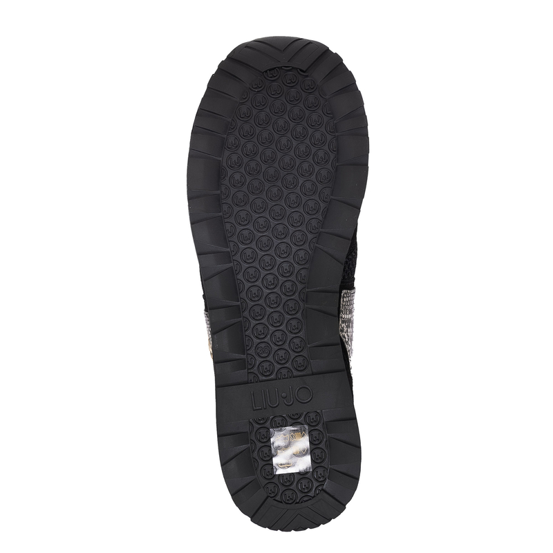 Liu Jo Sneakersy Damskie Na Platformie Black