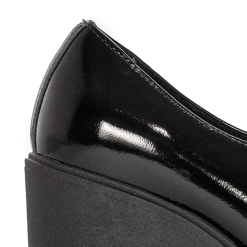 Lemar Women's leather black shoes