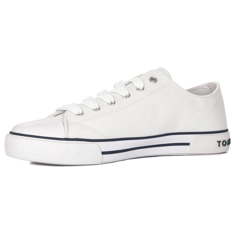 Tommy Hilfiger Damskie Trampki Niskie Białe 