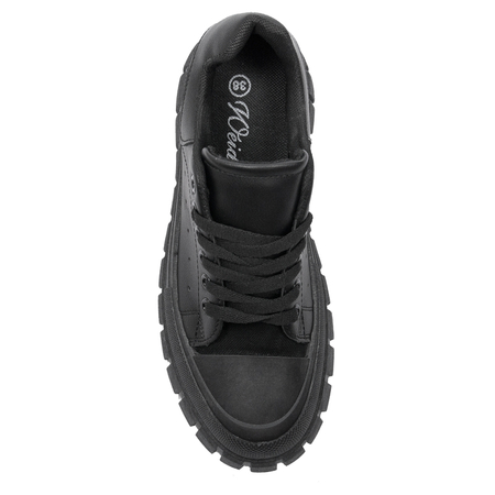 Women's Black Flat Shoes