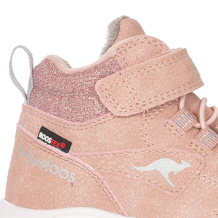 Botki dziewczęce Kangaroos 18789-6118 Dusty Rose/Silver