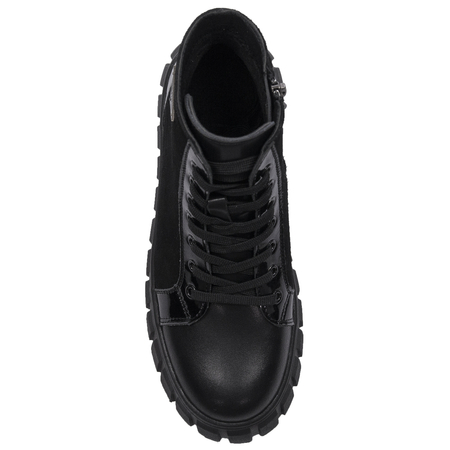 Filippo Black Ankle Boots for Women