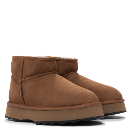 EMU Australia Sharky Micro Flatform Chestnut W13304-CHEB