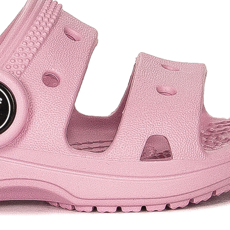 Crocs Klapki dziecięce dziewczęce Classic Kids Sandal Ballerina Pink Różowe
