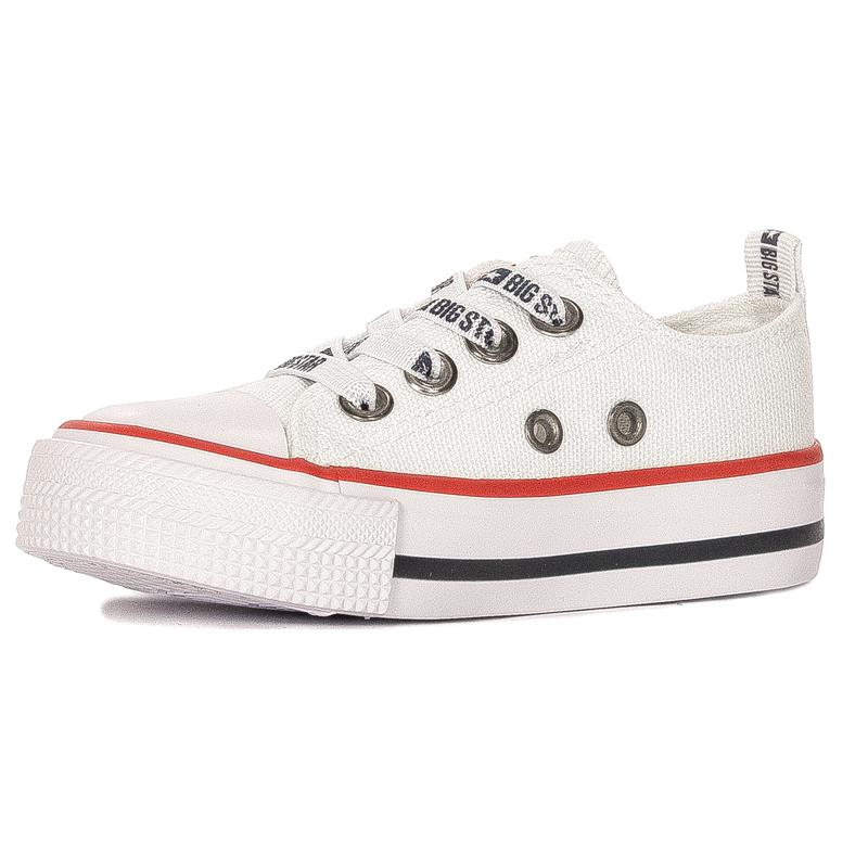 Big Star Trampki dziecięce wsuwane White białe