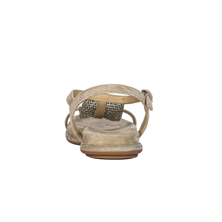 Alma En Pena Suede Vison Sandals