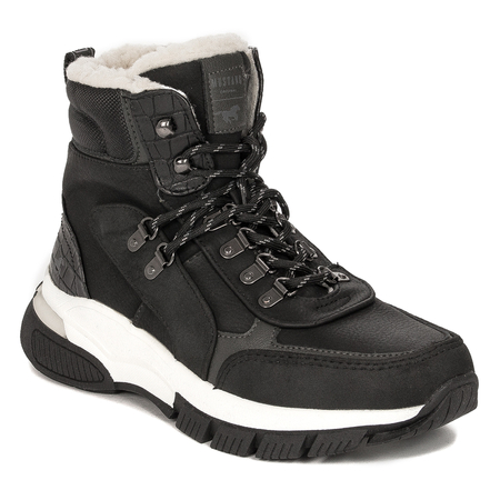 Mustang Schwarz Black Boots
