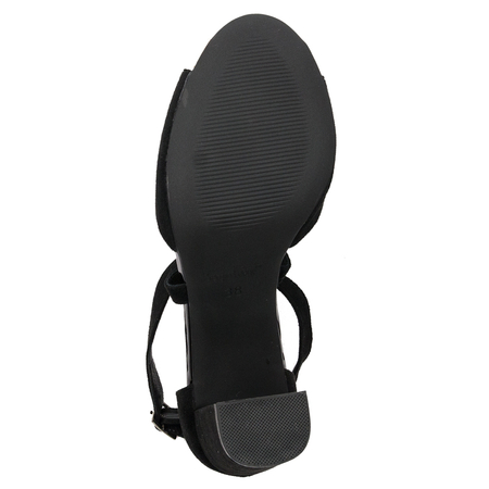 Sergio Leone SK865 Black Sandals
