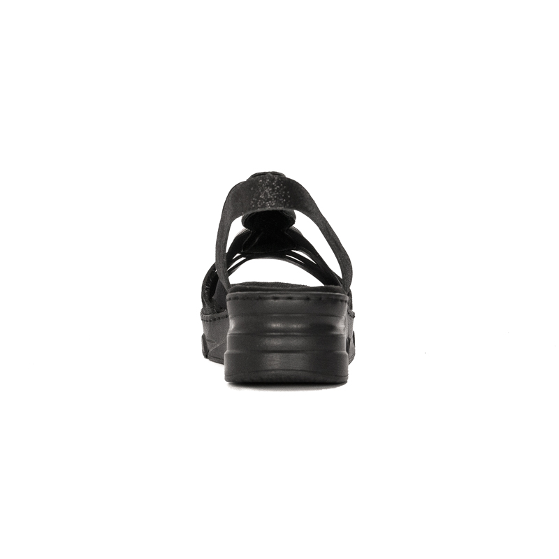 Rieker Black Schwarz Sandals