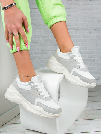 Big Star Sneakersy damskie White Białe