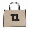 Tamaris Women's Beige and Black Handbag