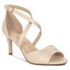 Sergio Leone Women's Beige Pearl Sandals