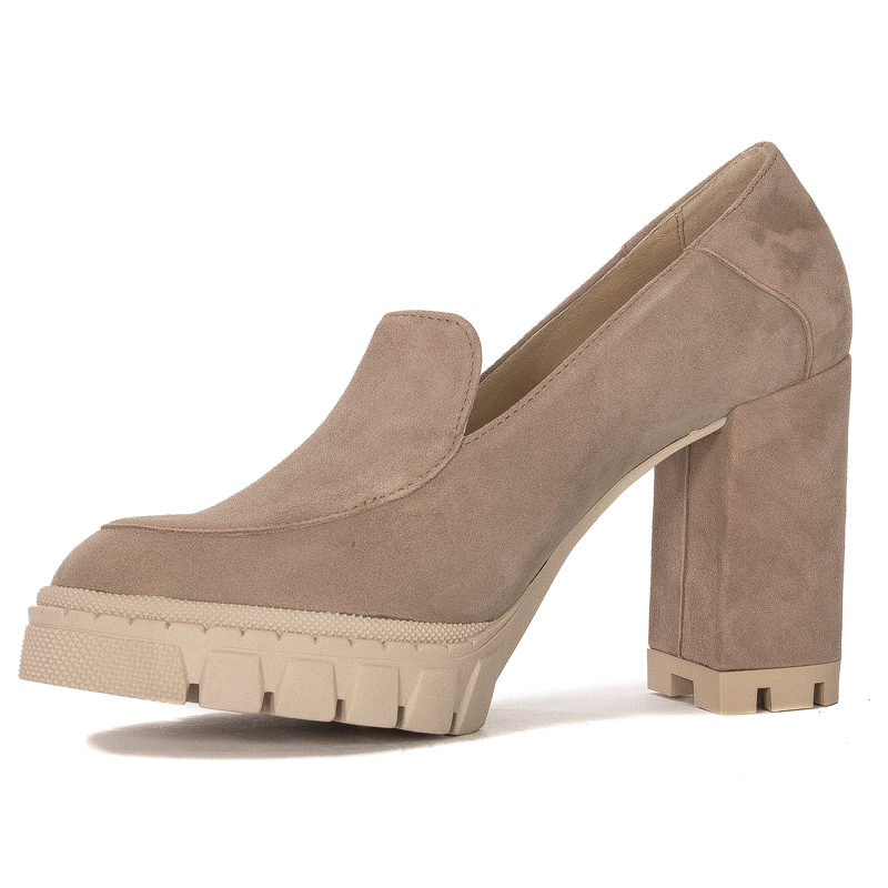Maciejka 2950J-04/00-1 Toupe Velor Pumps