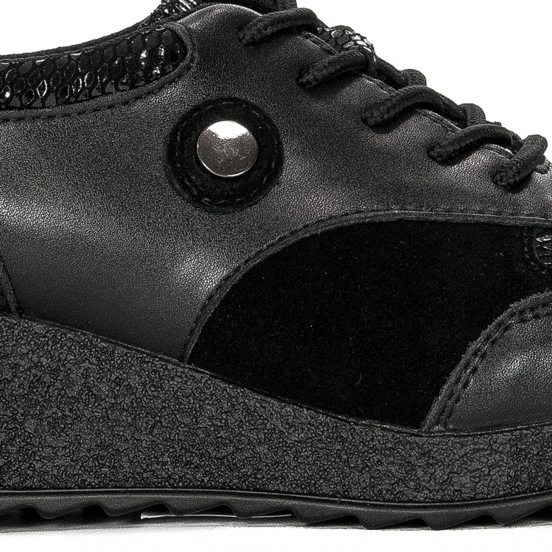 Sokolski GS J21-156 Black Flat Shoes