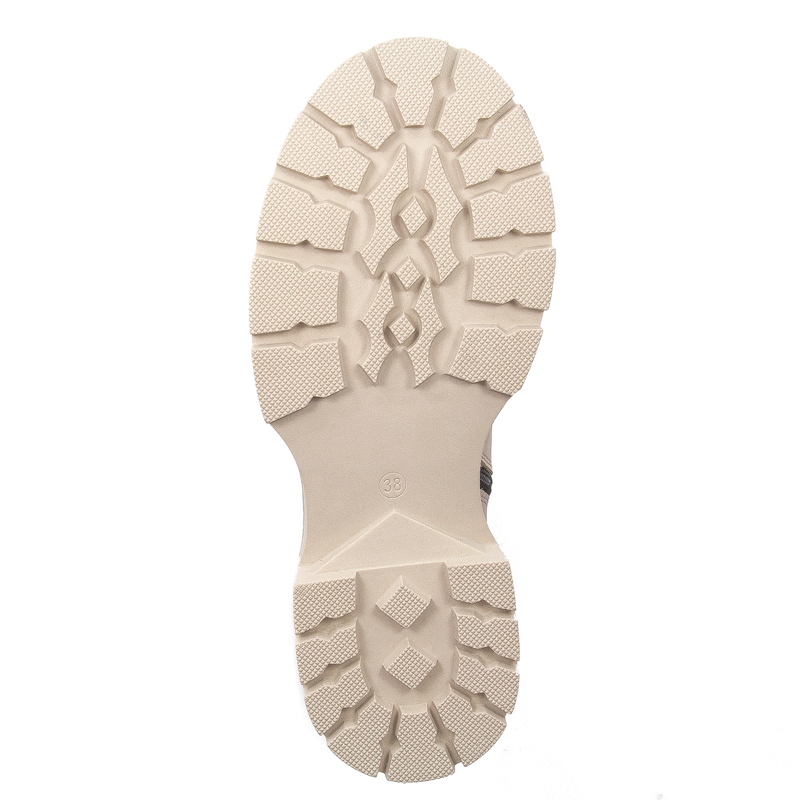 Venezia Beige leather boots