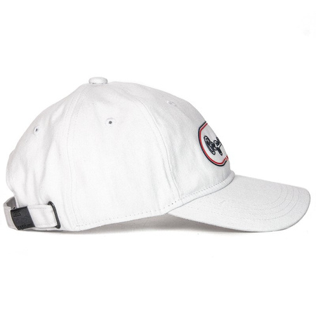 Czapka z daszkiem Pepe Jeans PL040316 800 White JANA CAP Biała
