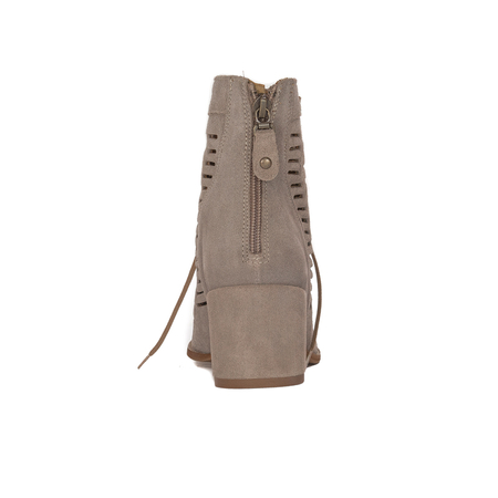 Maciejka Beige Women's Lace-Up Boots