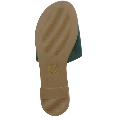 S.Barski Women's Green Slides