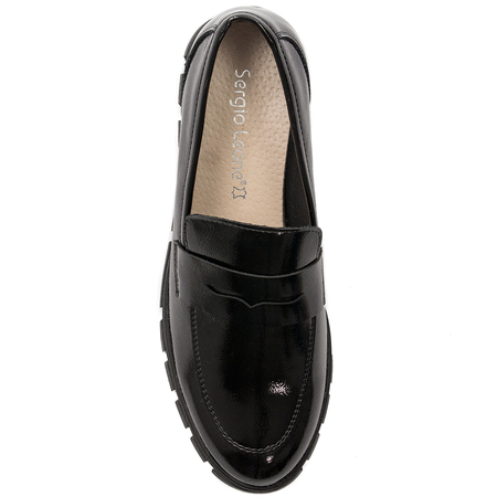Women's loafers shoes Sergio Leone Black