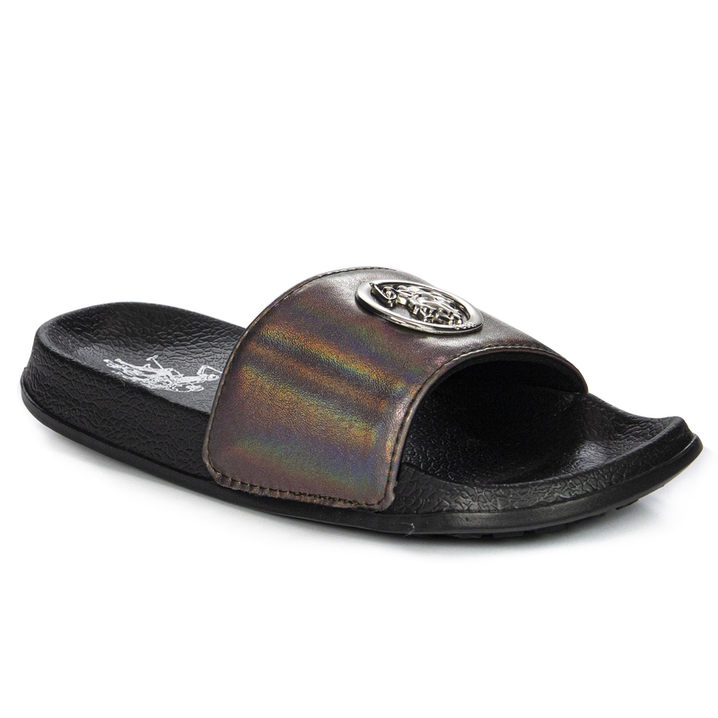 U.S.Polo Assn. BLK Black women's Slides