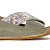 Maciejka Pistachio Leather Sandals